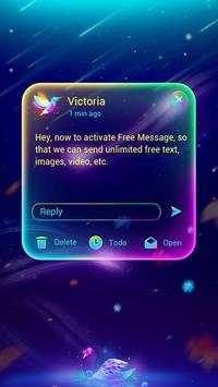 (FREE) GO SMS FANTASY COLOR THEME screenshot 4