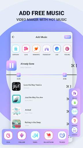 Photo video maker with music - Video editor screenshot 5