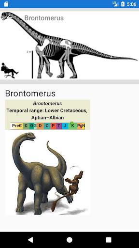 Dinosaurs: Encyclopedia screenshot 3
