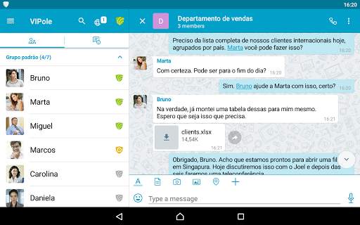 VIPole Secure Messegner screenshot 8