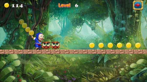 Ninja Hattori Jungle Run Game screenshot 6