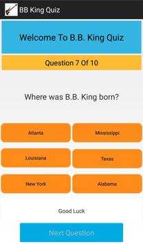 B.B. King Quiz screenshot 4