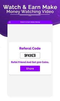 Watch Video And Earn Money - Earn Real Money स्क्रीनशॉट 6