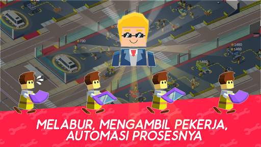 Pengurus Mekanik Malas - Permainan Kilang Kereta screenshot 3
