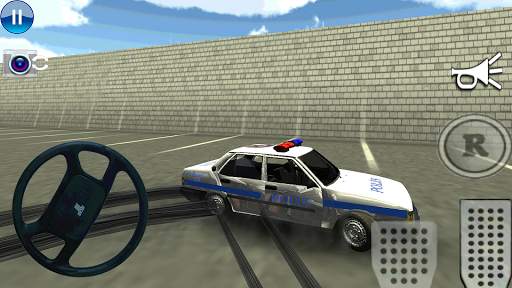 Police Car Drive: Parking and Drift Simulation screenshot 3
