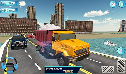 Mega Snow Excavator Machine Simulator 20 screenshot 6