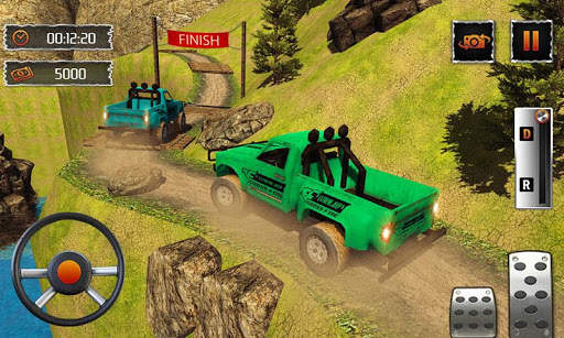 Offroad Jeep 4x4 Uphill Driving Games screenshot 1