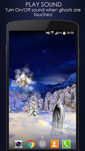 Ghost Touch Live Wallpaper screenshot 4