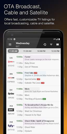 TV Listings & Guide Plus screenshot 1