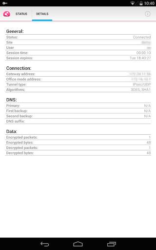 Check Point Capsule VPN screenshot 6