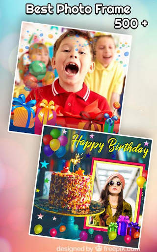 Happy Birthday Photo Frame screenshot 1