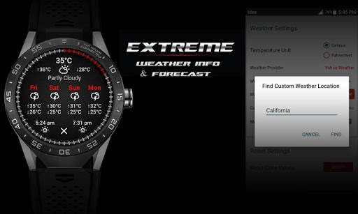 Extreme Watch Face & Clock Live Wallpaper screenshot 8
