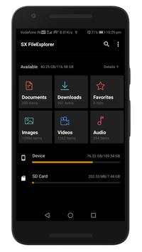 SX FileExplorer screenshot 1