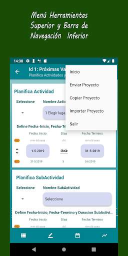 Planificación de Proyectos screenshot 3