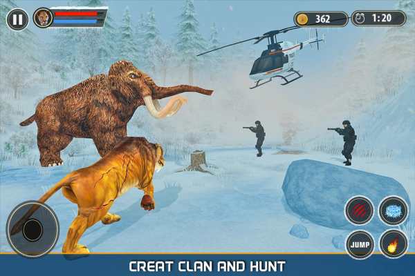 Sabertooth Tiger Revenge: Animal Fighting Games screenshot 13
