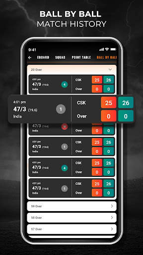 Falcon Cricket Live Line screenshot 4