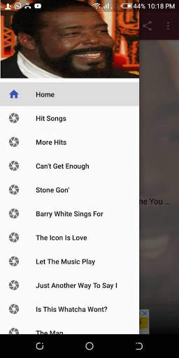 Barry White Songs screenshot 1