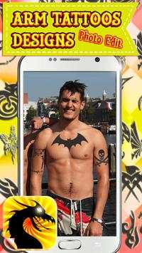 Arm Tattoos Designs Photo Edit screenshot 2