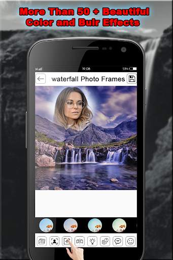 Waterfall Photo Frame screenshot 2