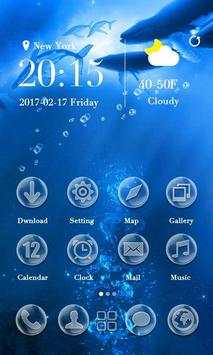 Deep Sea GO Launcher Theme screenshot 1