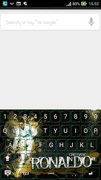 Ronaldo Special Keyboard screenshot 2