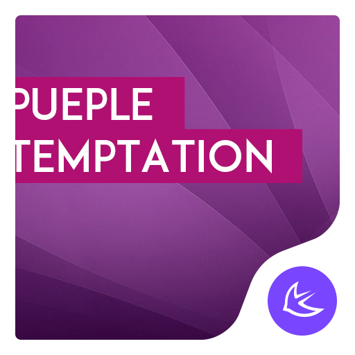 Purple-APUS Launcher theme icon