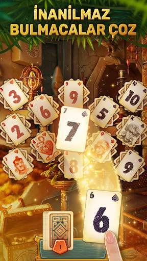 Solitaire Zamanın Hazineleri screenshot 2