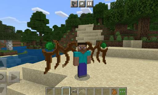 Wings mod fly minecraft pe screenshot 1