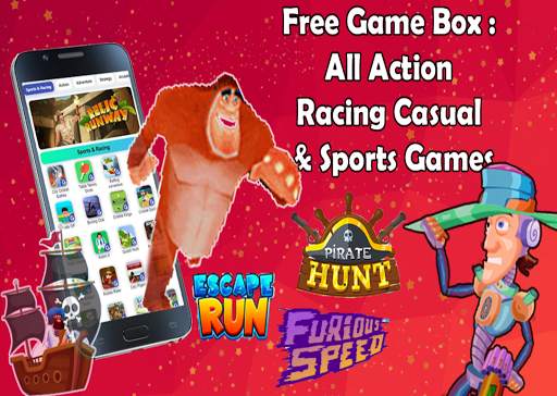 Free Game Box: All Action Racing Casual & Sports screenshot 9
