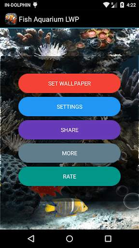 Fish Aquarium Live Wallpaper screenshot 1