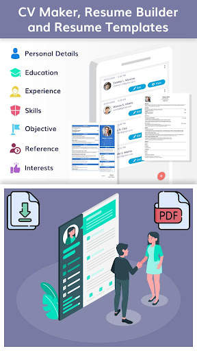 CV Maker, Resume Builder and Resume Templates screenshot 1