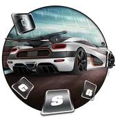 Speed Racing Keyboard Theme 10001004