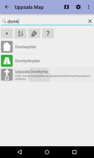 Uppsala Offline City Map screenshot 2