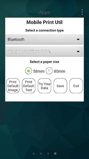 Mobile Print Util screenshot 1
