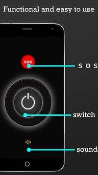 SOS Flashlight screenshot 2