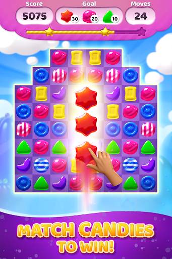 Candy Deluxe - Free Match 3 Quest & Puzzle Game screenshot 1