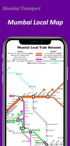 Mumbai Local Trains route map & Bus App screenshot 7