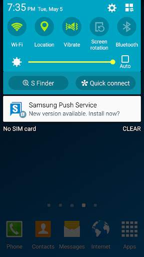 삼성 푸시 서비스 Samsung Push Service screenshot 2