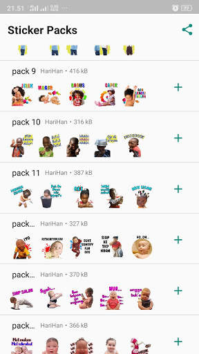 Stiker Bayi Lucu untuk WhatsApp screenshot 2