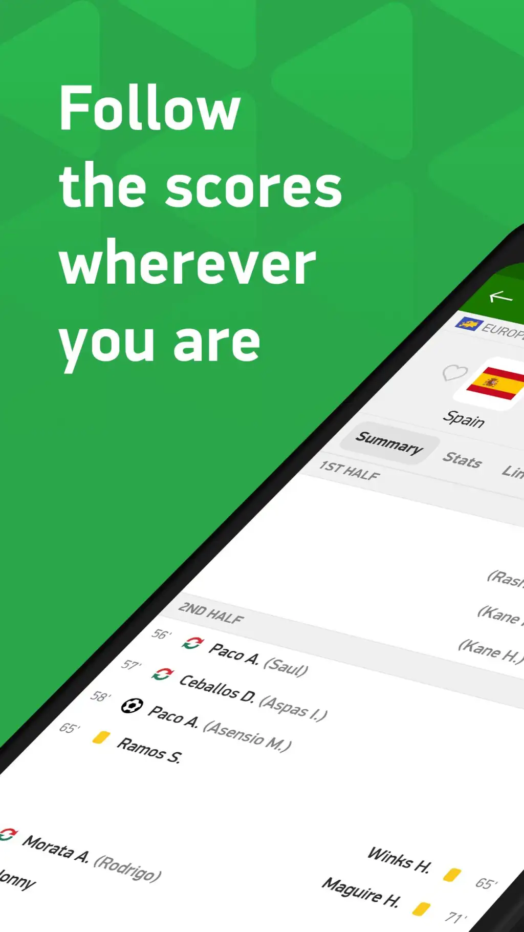 FlashScore UK screenshot 1