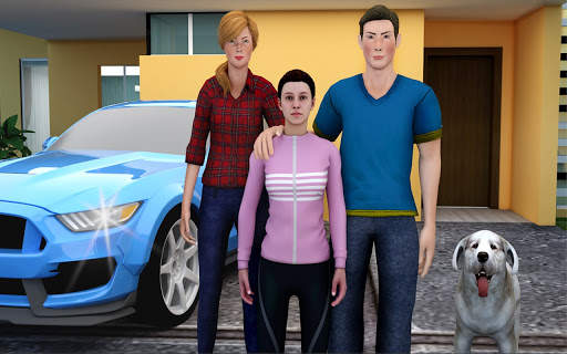 Super Dad Simulator Family Life Simulator Games 3D screenshot 2