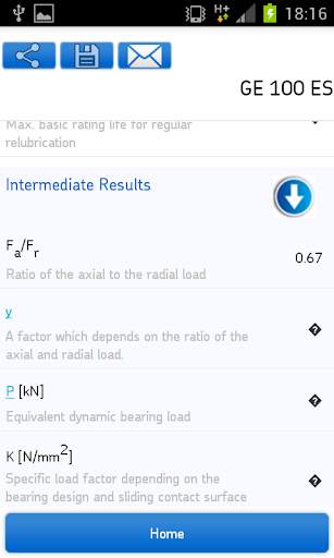 SKF Bearing Calculator screenshot 8