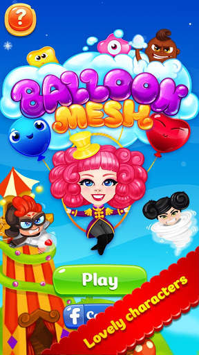 Balloon Mesh : Hardest pop & crush match 3 game screenshot 2