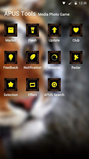 Tiger-APUS Launcher theme screenshot 3