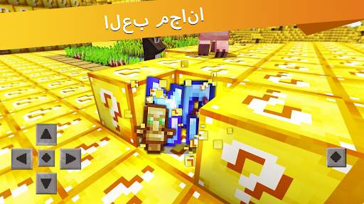 لاكي بلوك لماين كرافت بي 1 تصوير الشاشة