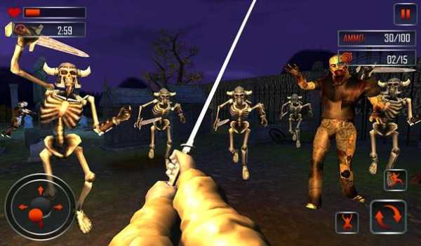 menembak zombie survival perbatasan screenshot 13