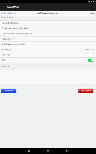 Web@Mail - Cloud based Mail ! screenshot 21