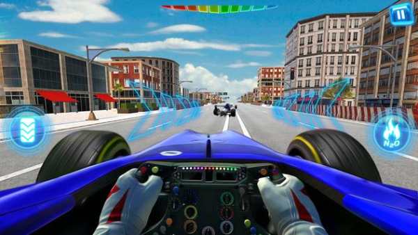 Fast Formula Car Driving Simulator screenshot 1