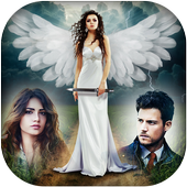 Angel Dual Photo Frames - Angel Frame icon