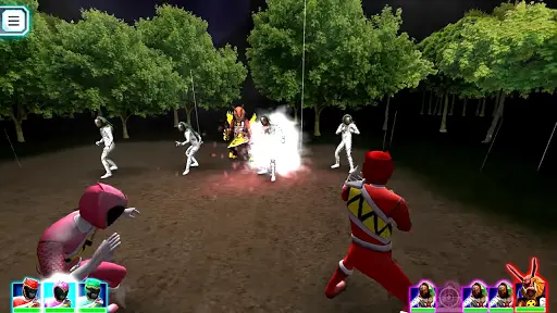 Tips of Power Dino Rangers : Game screenshot 1